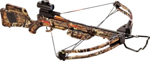 Wicked Ridge WR1215.6440 Warrior HL Standard Crossbow Package, 300 Feet-per-second, 175 Lbs. draw weight, 84 FP Kinetic energy, Designed to accept teh addition of an ACU-52 integrated, self-retracting Rope-Cocking System, Ridge-Dot 40mm Multi-Dot Scope, Wicked Rugde Instant-Detach Quiver, Ambidextrous Safety, UPC 855141002280 (WR12156440 WR1215-6440 WR1215 6440)
