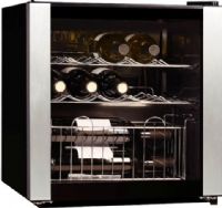 Equator WR14 Stainless Steel Wine Cooler 1.7 Cu.Ft., 14 Bottle Capacity, Stainless Color, R134A Refrigerant, 1 No of Doors, Manual Defrost, 40 dB Noise Level, 5.58 ft. Power Cord Length, 460 Qty/40'HC Container, Reversable Doors (WR14 WR-14 WR 14)  