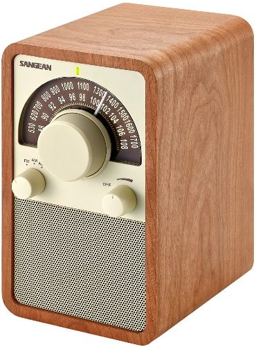 Sangean WR-15WL FM/AM Wooden Cabinet Receiver, Walnut, Tuning and Band Indicators, Soft and Precise Tuning, Deep Bass Compensation for Rich Bass, 3 Inches 10 Watts Full Range Speaker with Enlarged Magnet, Auxiliary Input for Additional Audio Sources, Line-Out Jack Socket Connection for Audio Amplified Speaker System, UPC 729288028901 (WR15WL WR-15-WL WR 15WL WR-15W  WR-15 WR15)