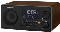 Sangean WR-22 WL FM-RBDS/AM/USB/Bluetooth Digital Receiver, Walnut, 10 Station Presets (5 FM, 5 AM), Easy To Read High Contrast LCD Display With Automatic And Adjustable Backlight, Built-In Bluetooth Wireless Audio Streaming, Clock Available For FM RDS-CT, Settable Alarm Volume, HWS (Humane Wake System) Buzzer And Radio, Adjustable Nap Timer, UPC 729288029052 (WR22WL WR-22WL WR-22WL WR-22 WR22) 
