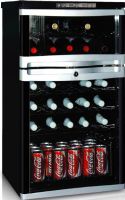 Equator WR28 Stainless Steel Wine Cooler, 2.9 cu.ft Volume, 28 Bottle Capacity, Stainless Color, R134A Refrigerant, 2 No of Doors, Manual Defrost, 40 dB Noise Level, 1.7 Power Cord Length (m), 76 Qty/40'HC Container (WR28 WR-28 WR 28) 