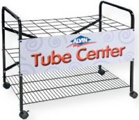 Alvin WRF77 Empty Rack for Plastic Tubes, Plastic Material; Consists of 8 rows, 4" square slots, 40 openings total; Shipping Dimensions 42" x 25.25" x 4"; Shipping Weight 1 lbs (WRF77 WR-F77 WRF-77 ALVINWRF77 ALVIN-WRF77 ALVIN-WRF-77) 