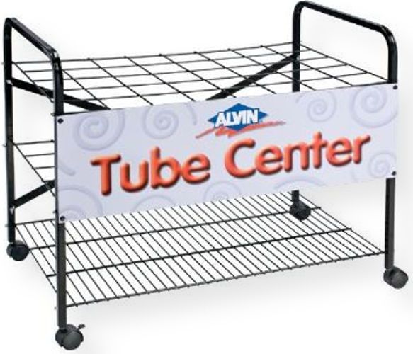 Alvin WRF77 Empty Rack for Plastic Tubes, Plastic Material; Consists of 8 rows, 4