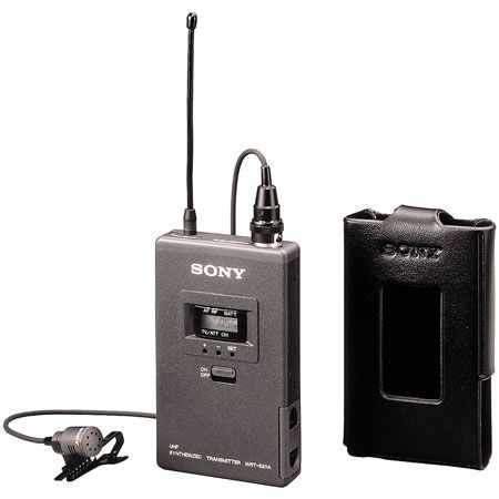 Sony WRT-822B66 UHF Synthesized Body Pack Transmitter, Channels 66 to 69 (WRT822B66, WRT 822B66)