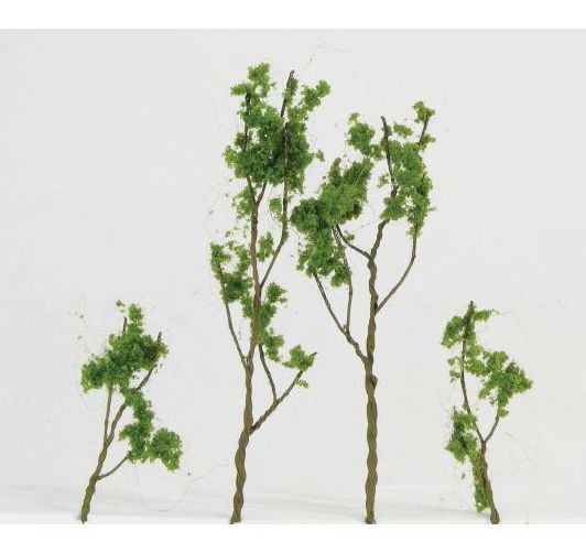 Wee Scapes WS00308 Architectural Model Foliage Tree Light Green 24-pack; Wire foliage trees are bendable, coated wire trees that are complete with foliage in various natural colors; Create trees, shrubs, bushes, undergrowth and saplings; Other model trees provide already-assembled tree species; UPC 853412003080 (WEESCAPESWS00308 WEESCAPES-WS00308 WEESCAPES/WS00308 ARCHITECTURE MODELING)