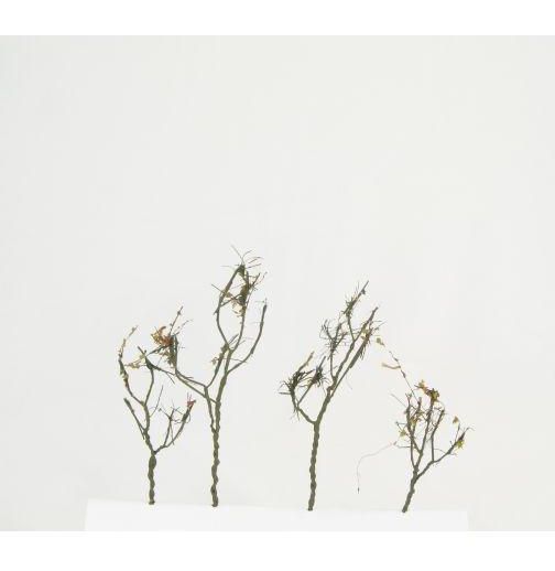 Wee Scapes WS00312 Architectural Model Dry Leaf Trees 24-Pack; Wire foliage trees are bendable, coated wire trees that are complete with foliage in various natural colors; Create trees, shrubs, bushes, undergrowth and saplings; Other model trees provide already-assembled tree species; Produced with a unique, 3-D, plastic molding technique resulting in branches that reach out in four directions; UPC 853412003127 (WEESCAPESWS00312 WEESCAPES-WS00312 WEESCAPES/WS00312 ARCHITECTURE MODELING)