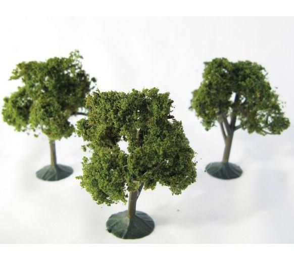 Wee Scapes WS00321 Architectural Model Deciduous Trees 3-Pack; Wire foliage trees are bendable, coated wire trees that are complete with foliage in various natural colors; Create trees, shrubs, bushes, undergrowth and saplings; Other model trees provide already-assembled tree species; Produced with a unique, 3-D, plastic molding technique resulting in branches that reach out in four directions; UPC 853412003219 (WEESCAPESWS00321 WEESCAPES-WS00321 WEESCAPES/WS00321 ARCHITECTURE MODELING)
