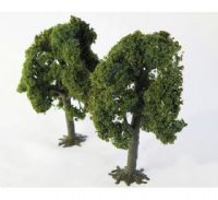 Wee Scapes WS00322 Architectural Model Deciduous Trees 2-Pack; Wire foliage trees are bendable, coated wire trees that are complete with foliage in various natural colors; Create trees, shrubs, bushes, undergrowth and saplings; Other model trees provide already-assembled tree species; Produced with a unique, 3-D, plastic molding technique resulting in branches that reach out in four directions; UPC 853412003226 (WEESCAPESWS00322 WEESCAPES-WS00322 WEESCAPES/WS00322 ARCHITECTURE MODELING) 