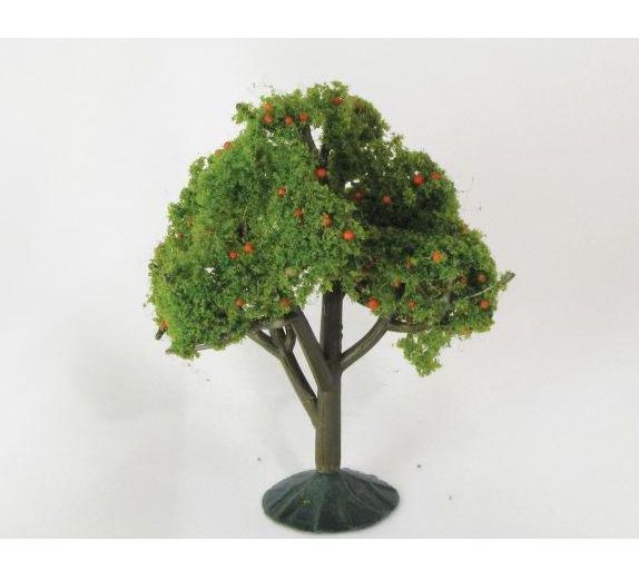 Wee Scapes WS00326 Architectural Model Apple Trees 3-Pack; Wire foliage trees are bendable, coated wire trees that are complete with foliage in various natural colors; Create trees, shrubs, bushes, undergrowth and saplings; Other model trees provide already-assembled tree species; Produced with a unique, 3-D, plastic molding technique resulting in branches that reach out in four directions; UPC 853412003264 (WEESCAPESWS00326 WEESCAPES-WS00326 WEESCAPES/WS00326 ARCHITECTURE MODELING)