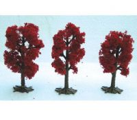 Wee Scapes WS00331 Architectural Model Japanese Red Maple Trees; Wire foliage trees are bendable, coated wire trees that are complete with foliage in various natural colors; Create trees, shrubs, bushes, undergrowth and saplings; Other model trees provide already-assembled tree species; Produced with a unique, 3-D, plastic molding technique resulting in branches that reach out in four directions; UPC 853412003318 (WEESCAPESWS00331 WEESCAPES-WS00331 WEESCAPES/WS00331 ARCHITECTURE MODELING) 