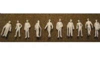Wee Scapes WS00375 Architectural Model Human Figures Male .125" 10-Pack; Add scale to architectural models with these generic, nondescript business figures; Male; White, paintable surfaces; Shipping Weight 0.02 lb; Shipping Dimensions 6.25 x 0.12 x 4.00 in; UPC 853412003752 (WEESCAPESWS00375 WEESCAPES-WS00375 WEESCAPES/WS00375 ARCHITECTURE MODELING) 