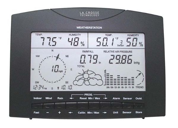 La Crosse WS-2010 Professional Wireless Weather Center (WS 2010, WS2010)
