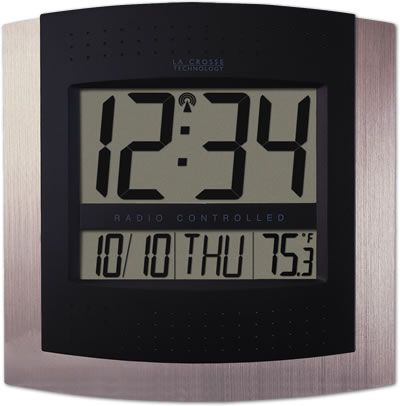 La Crosse Technology WS-6002U-A Atomic clock with Indoor Temperature (WS6002UA, WS 6002U A, 757456995267)