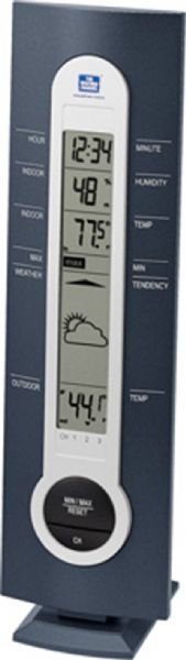 La Crosse Technology WS-7042TWC-BP Wireless Weather Station, 32F to 140F of Indoor temperature range, -21.8F to +156.2F Wireless outdoor temperature range, +/- 1.5F Temperature accuracy, 0.2F Temperature resolution, +/- 1.5F  Temperature accuracy, 433.92 MHz of Transmission frequency, Up to 80 Feet of  Transmission range (WS-7042TWC-BP WS 7042TWC BP  WS7042TWCBP)