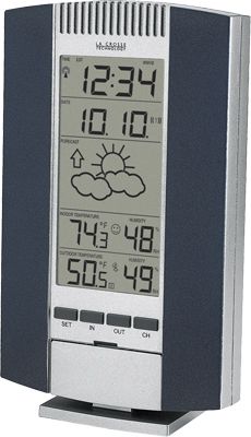 La Crosse WS-7078UF Wireless Forecast Station, Indoor Outdoor Thermo-Hygrometer, Weather Forecaster & Radio Controlled Atomic Clock (WS 7078UF, WS7078UF, WS-7078U, WS-7078, 757456000480)