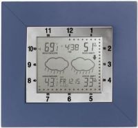 La Crosse Technology WS-8010UF Sun Moon Wireless Weather Station, +32°F to +140°F with 0.2°F resolution Indoor temperature range, -21°F to +140°F with 0.2°F resolution Remote temperature range, 20% to 95% with 1% resolution Indoor/Outdoor Humidity range, 433.92 MHz of Transmission Frequency, Up to 80 feet of open air  Transmission Range (WS 8010UF WS8010UF WS-8010UF)  