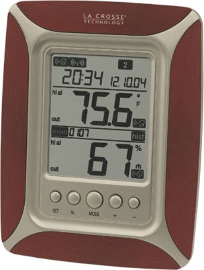 LaCrosse Technology WS-8610U-CH Wireless Data Logger, -21.8F to 157.8F Dew point range, 1% to 99% Wireless outdoor humidity range and Indoor humidity range, -21.8F to 157.8F Outdoor temperature range, 14.2F to 139.8F Indoor temperature range, Up to 330 of Feet Transmission range, 433.92 MHz of Transmission frequency, Wall hanging or free standing, Can receive up to 3 sensors (WS 8610U CH WS8610UCH WS-8610U-CH)