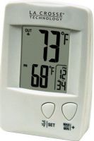 La Crosse Technology WS-9006U Wireless Weather Station Thermometer, Up to 100 feet Transmission range, -22°F to 140°F ; -30°C to -°C Wireless outdoor temperature range, 32°F to 122°F ; 0°C to 60°C Indoor temperature range, Four Digit Time Display, 12 or 24 Hour Time, Four Level RF Strength Indicator, Low Battery Indicator for Receiver and Transmitter, Records MIN & MAX Temperature, UPC 757456987170 (WS9006U WS-9006U WS 9006U) 