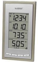 LaCrosse Technology WS-9013U-BP Wireless Temperature Station with Date, -21.8°F to 157.2°F  Wireless outdoor temperature range, 32°F to 140°F Indoor temperature range, +/- 1.5°F  Temperature accuracy, Up to 80 feet Transmission range, 433.92 MHz Transmission frequency, TX3U, TX3UP Compatible sensors (WS 9013U BP WS9013UBP WS-9013U-BP) 