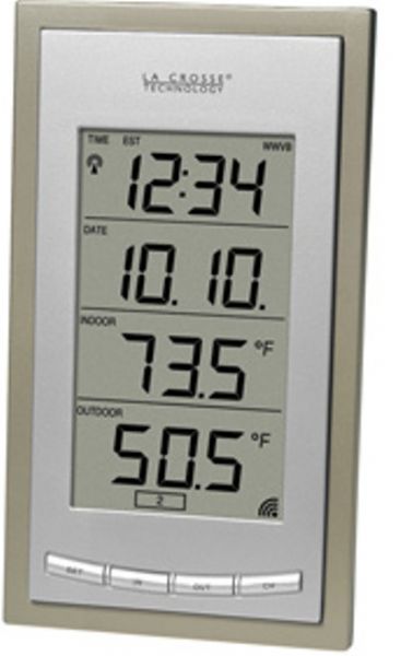 La Crosse Technology WS-9013U-CBP Wireless Temperature Station, -21.8F to 157.2F Wireless outdoor temperature range, 32F to 140F Indoor temperature range, +/- 1.5F Temperature accuracy, Up to 80 feet Transmission range, 433.92 MHz  Transmission frequency, TX3U, TX3UP Compatible sensors (WS9013UCBP WS 9013U CBP WS9013UCBP)