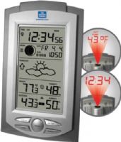 La Crosse Technology WS-9031TWC Wireless Forecast Projection Station, 1% to 99% Outdoor Humidity Range, 1% to 99% Indoor Humidity Range, -21.8°F to 157.8°F Outdoor Temperature Range, 14.2°F to 139.8°F Indoor Temperature Range, Low, Medium, and High  3 Tide Display, 433.92 MHz Transmission Frequency,  Up to 80 Feet Transmission Range (WS-9031TWC WS 9031TWC WS9031TWC)  