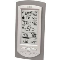 La Crosse Technology WS-9035U-CP Hurricane Wireless Forecast Station with Wind, Wind Speed Displayed in Beaufort Scale Bar Graph, Records MAX Wind Speed and Gust with Time and Date Stamp, Barometric Pressure Tendency Arrow, Forecast Icon Based on Changing Barometric Pressure, -21.8 to 157.8°F Wind Chill Range, -21.8 to 157.8°F Wind Chill Range (WS 9035U CP WS9035UCP) 