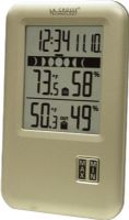 La Crosse Technology WS-9066U-IT Wireless Weather Station with Moon Phase, 260 Ft. transmission range, -39.8°F to 139.8°F ; -39.9°C to 59.9°C Wireless outdoor temperature range, 14.1°F to 139.8°F ; -9.9°C to 59.9°C Indoor temperature range, 1-99% Outdoor humidity range, 20-95% Indoor humidity rangeUp to 12 month battery life, 8 Moon phases, 12/24 Hour time display, Low battery indicators, UPC 757456987286 (WS9066UIT WS-9066U-IT WS 9066U IT) 