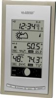 La Crosse Technology WS-9075U-GB  Wireless Forecast/Moon Station, 1% to 99% Indoor Humidity Range, -21.9°F to 157.8°F  Wireless Outdoor Temperature Range, 14.1°F to 139.8°F Indoor Temperature Range, Up to 330 Feet of Transmission Range, 433.92 MHz Transmission Frequency (WS-9075U-GB WS 9075U GB WS9075UGB) 