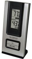 La Crosse Technology WS-9116U-CBP Wireless Silver Weather Station with Indoor/Outdoor Thermometer, -21.8°F to +156.2°F Wireless Outdoor Temperature Range, 32°F to 140°F Indoor Temperature Range, Up to 80 Feet Transmission Range, 433.92 MHz Transmission Frequency, TX6U, TX3U, TX3UP Compatible Sensors (WS 9116U CBP WS9116UCBP WS-9116U-CBP) 