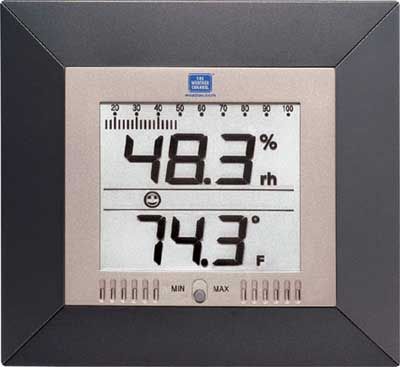 La Crosse Technology WS-9410TWC Wireless Temperature and Humidity Station, Indoor Humidity Bar Graph, Indoor Humidity, Records MIN & MAX Humidity (WS9410TWC, WS 9410TWC, WS9410-TWC, WS-9410, WS9410)