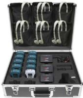 Califone WS-AL10 Ten-Person Assistive Listening System, System Includes One WS-T transmitter, Ten WS-R receiver, One WS-CR belpack recharging cradle, Ten 3060AV headphones, Three WS-CH 4-piece beltpack rechargers, One WS-CHP Power Adapter for 4-piece and One WS-CS12 Case, UPC 610356809006 (WSAL10 WS AL10 WSA-L10 WSAL-10) 