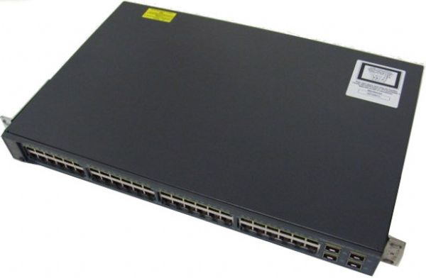 Cisco WS-C3560V2-48PS-S model Catalyst 3560V2-48PS Switch, 48 ports - L3 - managed Device Type, Rack-mountable - 1U Enclosure Type, 48 x 10/100 + 4 x SFP Ports, 12K entries MAC Address Table Size, OSPF, IGRP, BGP-4, RIP-1, RIP-2, EIGRP, DVMRP, PIM-SM, static IP routing, PIM-DM Routing Protocol, 32 MB flash Flash Memory (WS-C3560V2-48PS-S WS C3560V2 48PS S WS C3560V2 48PS S Catalyst3560V248PS Catalyst-3560V2-48PS Catalyst 3560V2 48PS)