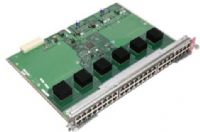 Cisco WS-X4548-GB-RJ45 Line Card Expansion module, Wired Connectivity Technology, Ethernet 10Base-T, Ethernet 100Base-TX, Ethernet 1000Base-T Cabling Type, Protocol Ethernet, Fast Ethernet, Gigabit Ethernet Data Link, 1 Gbps Data Transfer Rate, IEEE 802.3, IEEE 802.3u, IEEE 802.3ab, IEEE 802.3af, IEEE 802.3x, IEEE 802.3ad (LACP) Compliant Standards, 48 x network / power - Ethernet 10 (WS X4548-GB RJ45 WSX4548GBRJ45) 