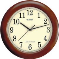 La Crosse Technology WT-3122A Atomic Wall Clock, 12.5" Diameter, Atomic time with manual setting, Automatically sets to exact time, Accurate to the second, Automatically updates for daylight saving time - on/off option, 4 time zone settings, After signal is received, press Time Zone button to set, Daylight Saving Time Option On/Off, Walnut Finish, UPC 757456001111 (WT3122A WT-3122A WT 3122A) 