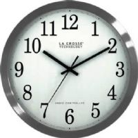 La Crosse Technology WT-3126B Atomic Wall Clock, 12" Diameter, Atomic time with manual setting, Automatically sets to exact time, Accurate to the second, Automatically updates for daylight saving time - on/off option, 4 time zone settings, After signal is received, press Time Zone button to set, Four Time Zone Settings, Daylight Saving Time Option On/Off, Manual Reset Button, UPC 757456001227 (WT3126B WT-3126B WT 3126B) 
