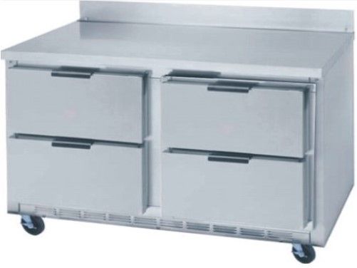 Beverage Air WTFD60A-4 Worktop Freezer With Four Drawers; 17.1 cu.ft. capacity; 1/4 Horsepower; 17