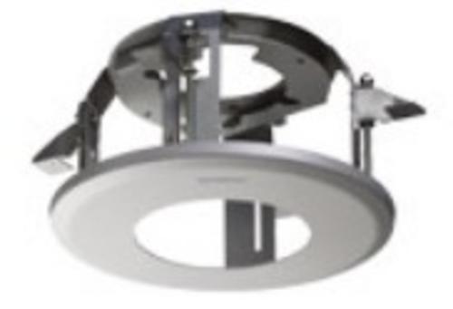 Panasonic WV-Q174B Ceiling Mount Bracket; 10 C to +50 C {14 F to 131 F} Ambient operating temperature; ø186 mm x 76.2 mm(H*) {ø7-5/16 inchesx3 inches}, including decorative cover thickness: 15.7 mm {5/8 inches} Dimensions; Approx. 350 g {0.77 lbs} Mass; Main body:e Surface treatment steel sheet, EDecorative cover:e ABS resin (resin color: sail white) Finish; UPC 885170199279 (WVQ174B WV-Q174B)