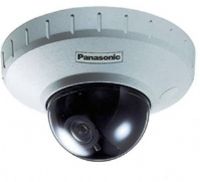 Panasonic WV-CF212 Mini Dome Camera, 1/4" CCD Color, w/2x Varifocal Lens - 2.9 - 6.0mm, f1.4 - 1.7, 480TVL (WV CF212, WVCF212) 