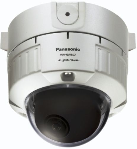 Panasonic WV-NW502 Refurbished Megapixel Super Dynamic Vandal-Resistant Fixed Dome Network Camera; 1/3