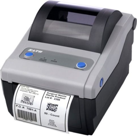 Sato WWCG08031 model CG408 Label Printer, 4.10