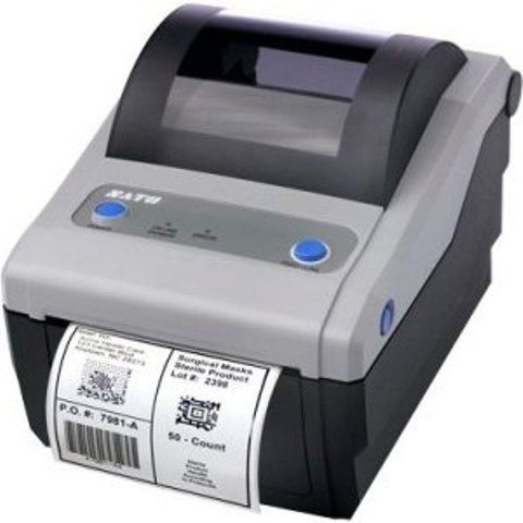 Sato WWCG12241 model CG412DT USB/LAN Printer with Dispenser, Up to 236.2 inch/min - B/W - 305 dpi - 4.2 in Roll Print Speed, Cutter Built-in Devices, Wired Connectivity Technology, USB, Ethernet 10/100Base-TX Interface, 305 dpi B&W Max Resolution, CG Times, CG Triumvirate, OCR-A, OCR-B Fonts, Bitmapped Barcode Fonts Included, 64 MHz Processor, 8 MB Max RAM Installed, 4 MB Flash Memory (WWCG12241 WWCG-12241 WWCG 12241 CG412DT CG-412DT CG 412DT)