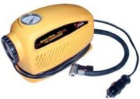 Wagan 2014 Three in 1 Air Compressor 12V Air Inflator, 275 PSI high pressure air compressor, Inflates average tires in 5-7 minutes, Built-in work light / emergency light, Comes with 10-foot power cord that plugs into any 12-volt cigarette lighter, Comes with 2 nozzle adapters and 1 sports needle (WAGAN2014 WAGAN-2014 WAGAN 2014 2014) 