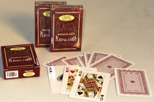 WorldWise Imports 31103 John Hansen Bridge Cards, Single Deck, Cards measure 3.5