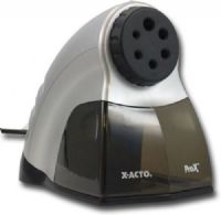 X-Acto X-1612 ProX, Electric Sharpener; Commercial grade, heavy-duty sharpener; Features SmartStop feature and blue LED light; Ideal for fast, quiet, classroom sharpening; Black/silver body; Dimension 10.50" x 5.75" x 7.50"; Weight 4 Lbs; UPC 079946016123 (XACTOX1612 XACTO X1612 X 1612 XACTO-X1612 X-1612 ALVIN) 