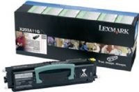 Lexmark X203A11G Return Program Black Toner Cartridge For use with Lexmark  X203n and X204n Printers, Average Yield 2500 standard pages Declared yield value in accordance with ISO/IEC 19752, Lexmark Cartridge Collection Program, New Genuine Original Lexmark OEM Brand, UPC 734646318020 (X203-A11G X203A-11G X203 A11G X203A11) 