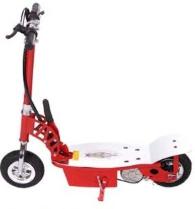 Electric Scooter Batteries Sale on Treme X 250 Electric Scooter  Red  250 Watts  20 Amp  24 Volt System