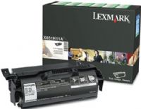 Lexmark X651H11A High Yield Return Program Black Print Cartridge For use with Lexmark X656dte, X658dte, X656de, X658de, X658dme, X658dfe, X654de, X658dtme, X658dtfe, X652de and X651de Printers, Average Yield 25000 standard pages Declared yield value in accordance with ISO/IEC 19752, New Genuine Original Lexmark OEM Brand, UPC 734646073714 (X651-H11A X651H-11A X651 H11A) 