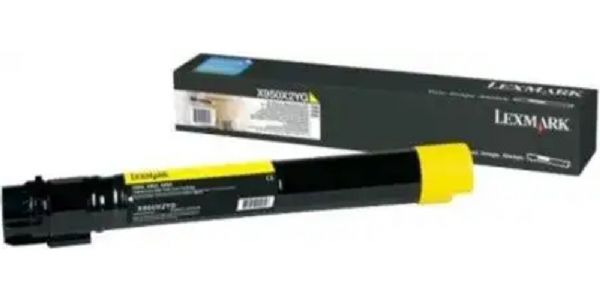 Lexmark X950X2YG Yellow Extra High Yield Toner Cartridge For use with Lexmark X950de, X952dte and X954dhe Printers, Average Yield Up to 22000 standard pages in accordance with ISO/IEC 19798, New Genuine Original Lexmark OEM Brand, UPC 734646227759 (X950-X2YG X950 X2YG X950X2Y X950X2)