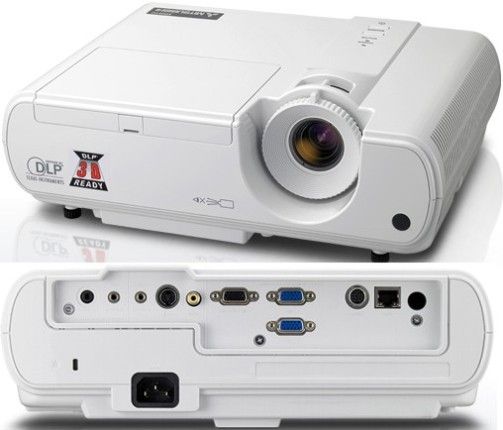Mitsubishi XD221U-G(D) 3D-Ready Mobile DLP Projector with Updated XGA Projector, 2300 ANSI Lumens, Native Resolution 1024 x 768, Maximum Resolution 1280 x 1024, Viewable Size 40