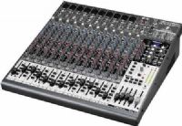 Behringer Xenyx 2442FX Premium 24-Input 4/2-Bus Mixer with XENYX Mic Preamps, British EQs, 24-Bit Multi-FX Processor and USB/Audio Interface, Channel inserts and direct outputs on each mono channel plus main mix inserts for flexible connection of outboard equipment, 4 subgroups with separate outputs for added routing flexibility; 4 multi-functional stereo aux returns with flexible routing (XENYX2442FX XENYX-2442FX 2442-FX 2442 FX)  